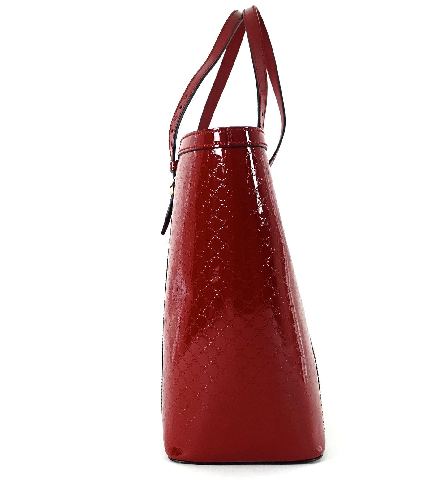 Gucci Nice Guccissima Patent Leather Tote Bag