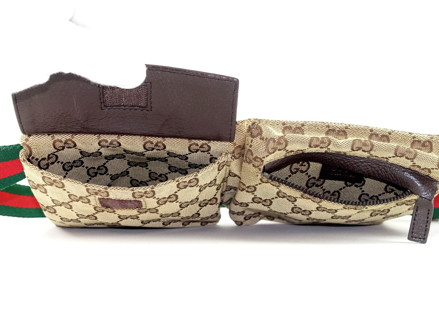 Gucci Monogram Canvas Belt Bag