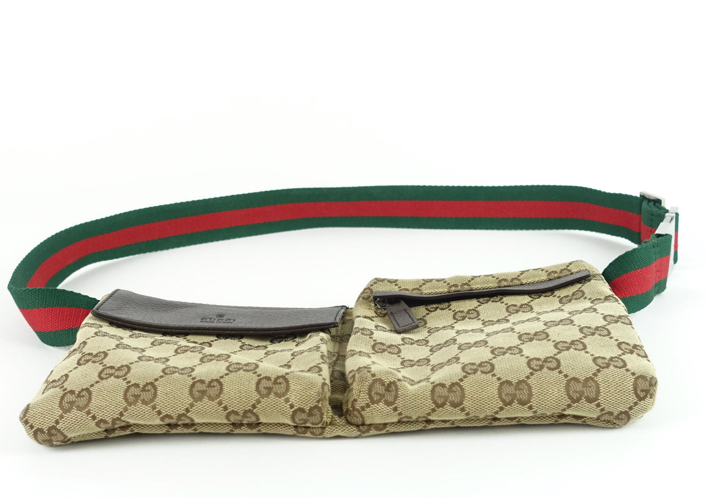 Gucci Monogram Canvas Belt Bag