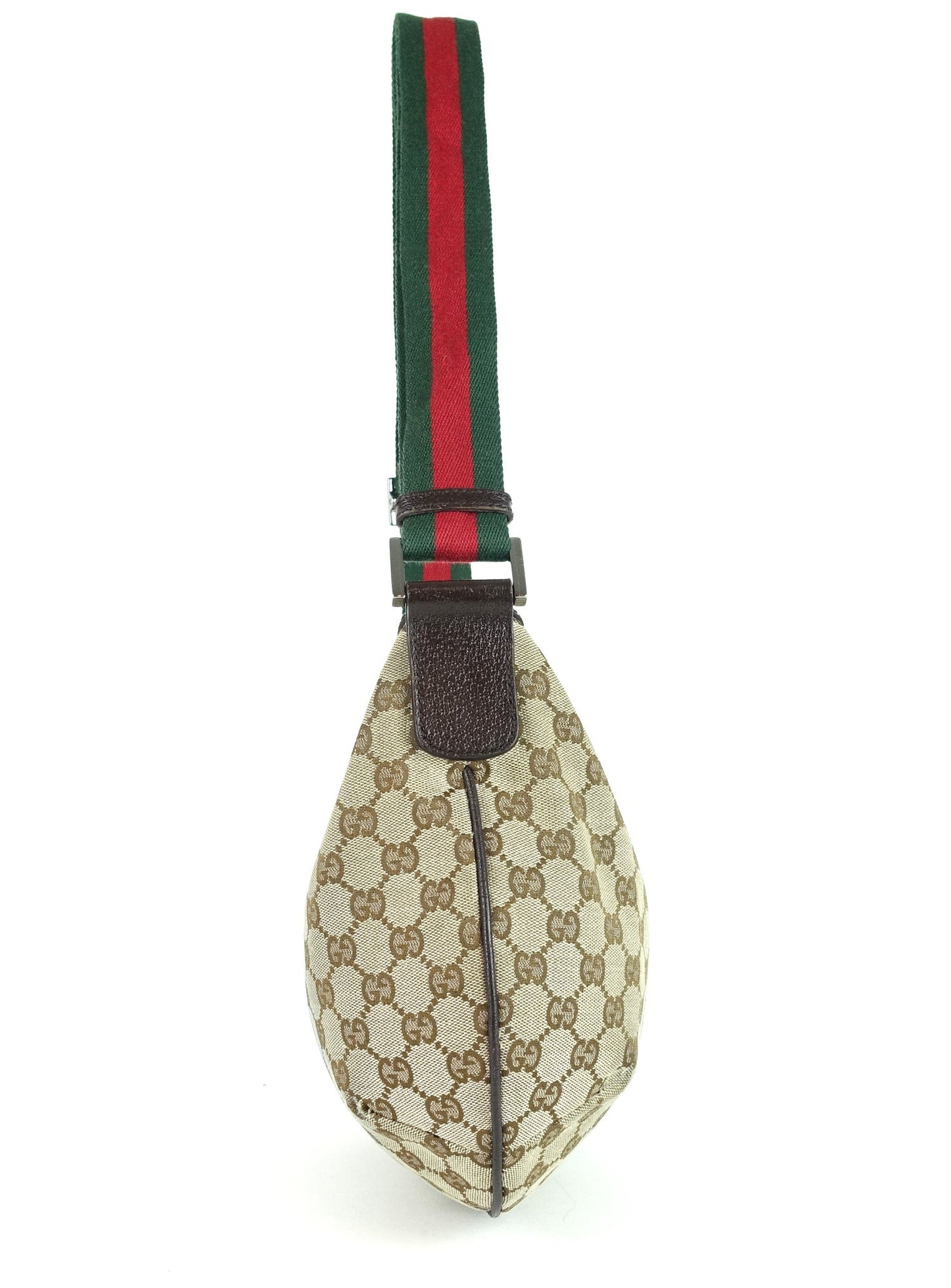 Gucci Monogram Canvas Hobo Bag