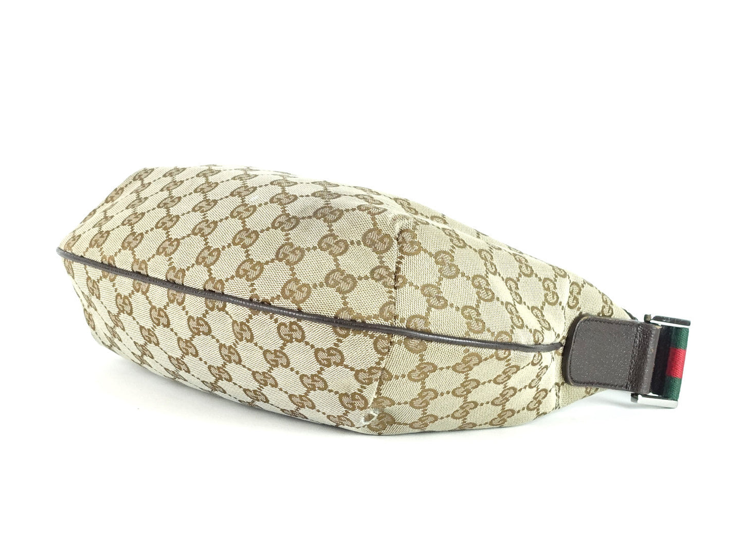 Gucci Monogram Canvas Hobo Bag