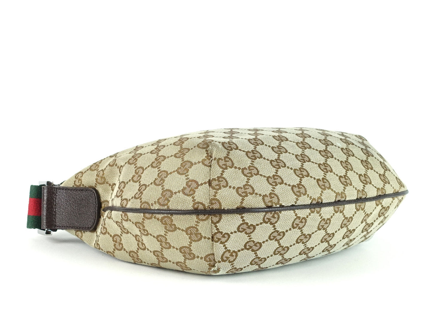 Gucci Monogram Canvas Hobo Bag