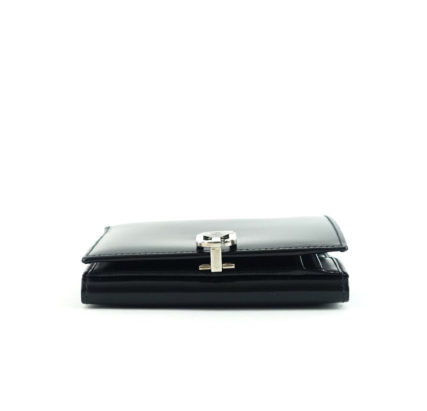 Gucci Lacquered Leather Bifold Wallet