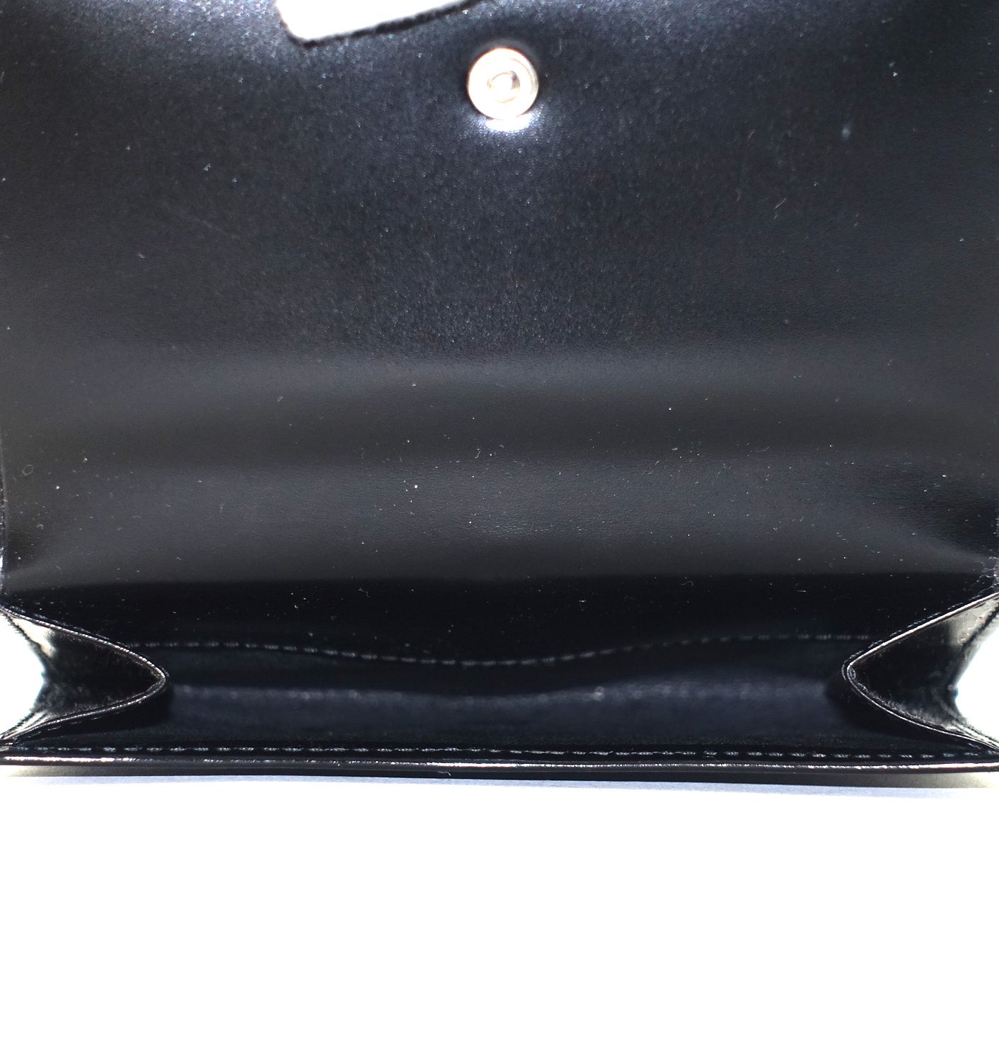 Gucci Lacquered Leather Bifold Wallet