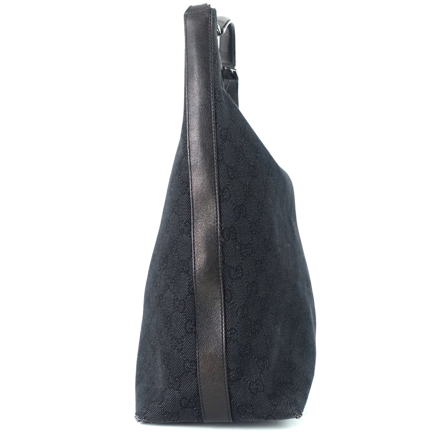 Gucci Monogram Canvas Hobo Bag