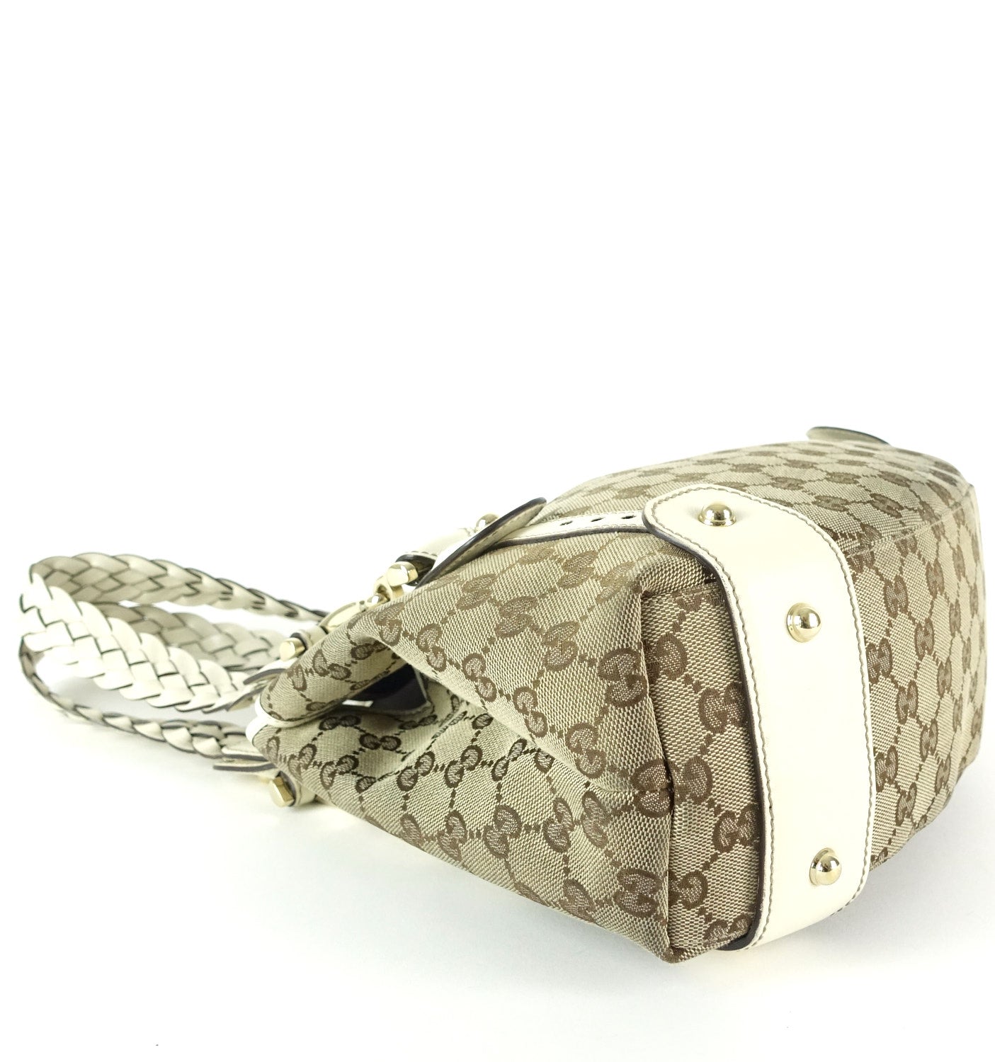 Gucci Pelham Monogram Canvas Hobo Bag
