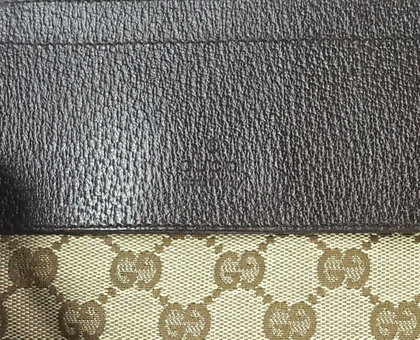Gucci Monogram Canvas Belt Bag