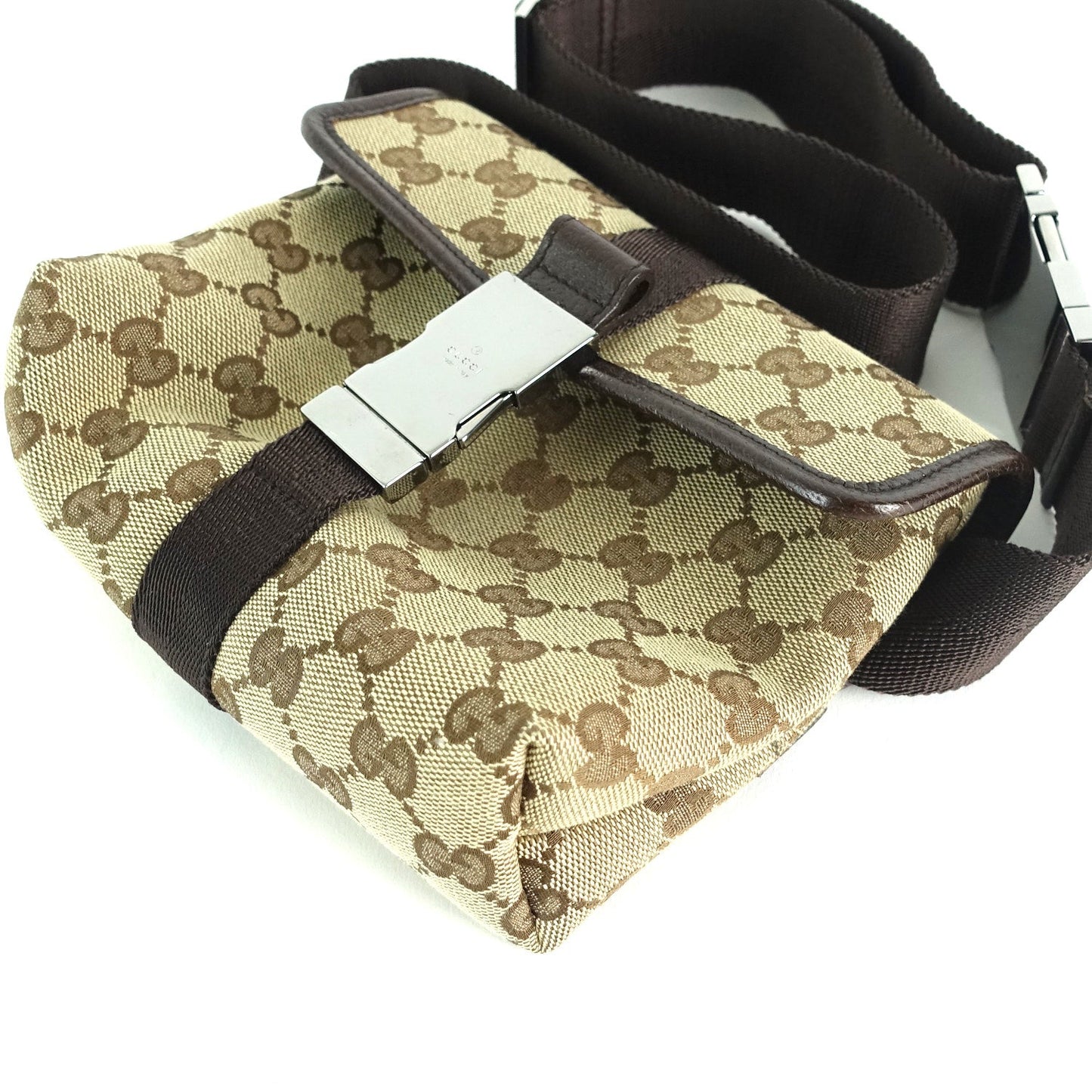 Gucci Monogram Canvas Belt Bag