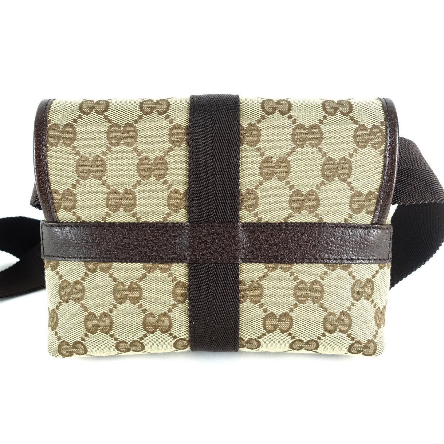 Gucci Monogram Canvas Belt Bag