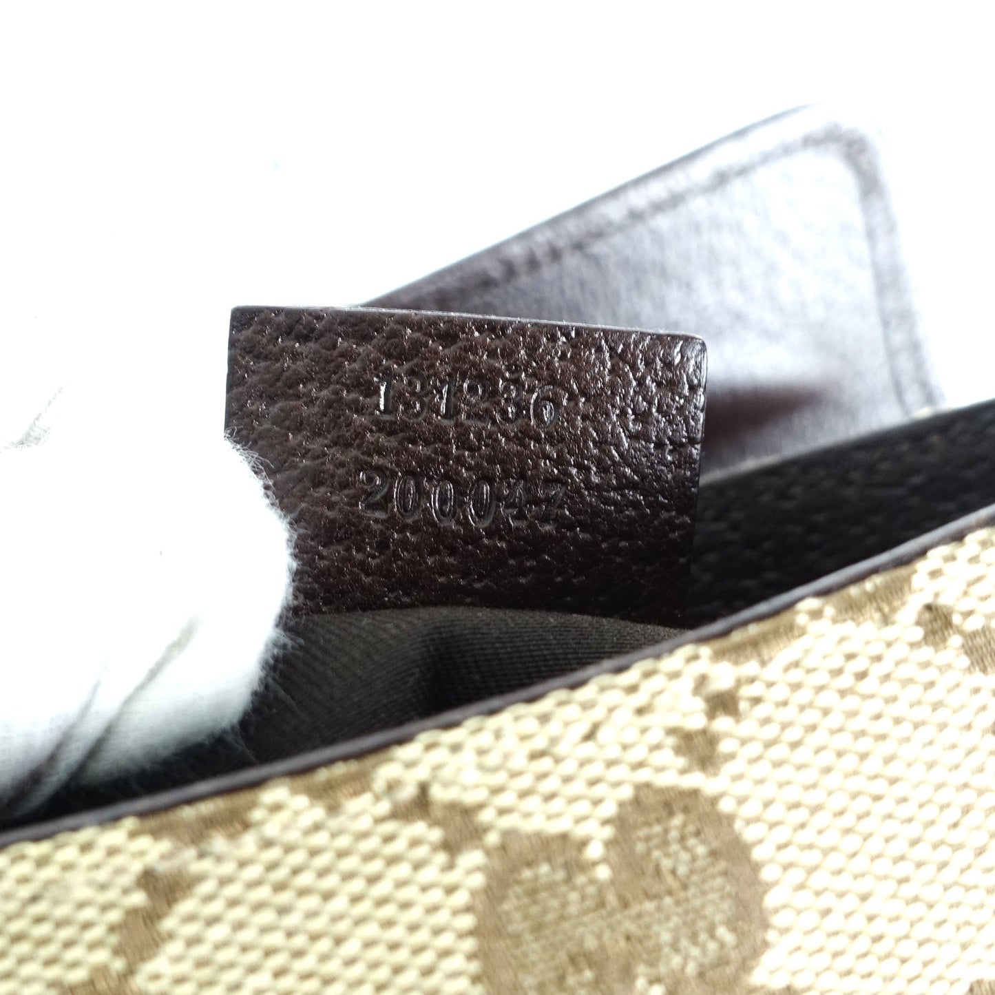 Gucci Monogram Canvas Belt Bag