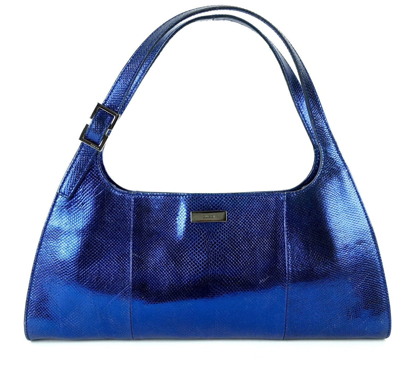 Gucci Snakeskin Leather Shoulder Bag