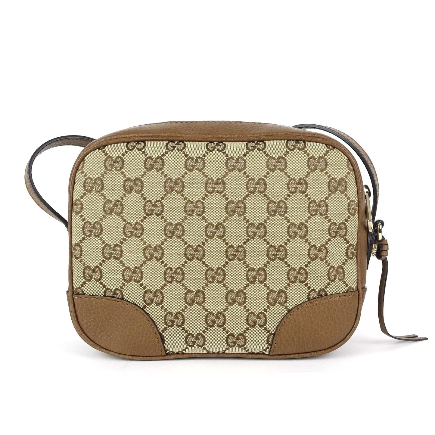 Gucci Bree Monogram Canvas Messenger Bag