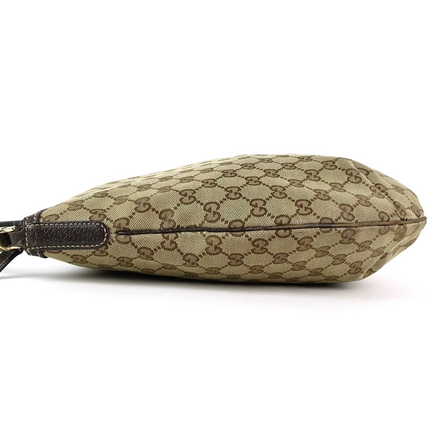 Gucci Monogram Canvas Hobo Bag