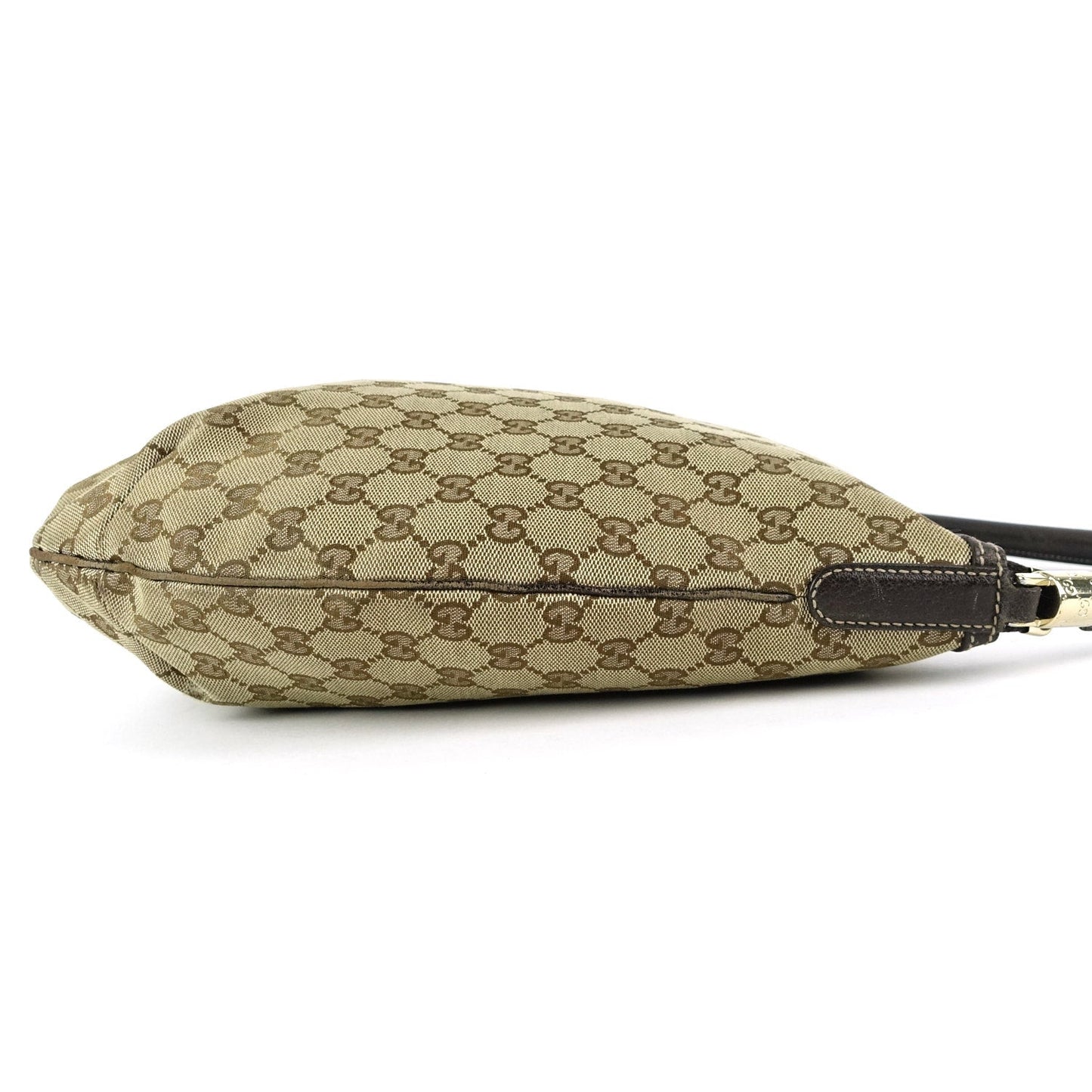 Gucci Monogram Canvas Hobo Bag