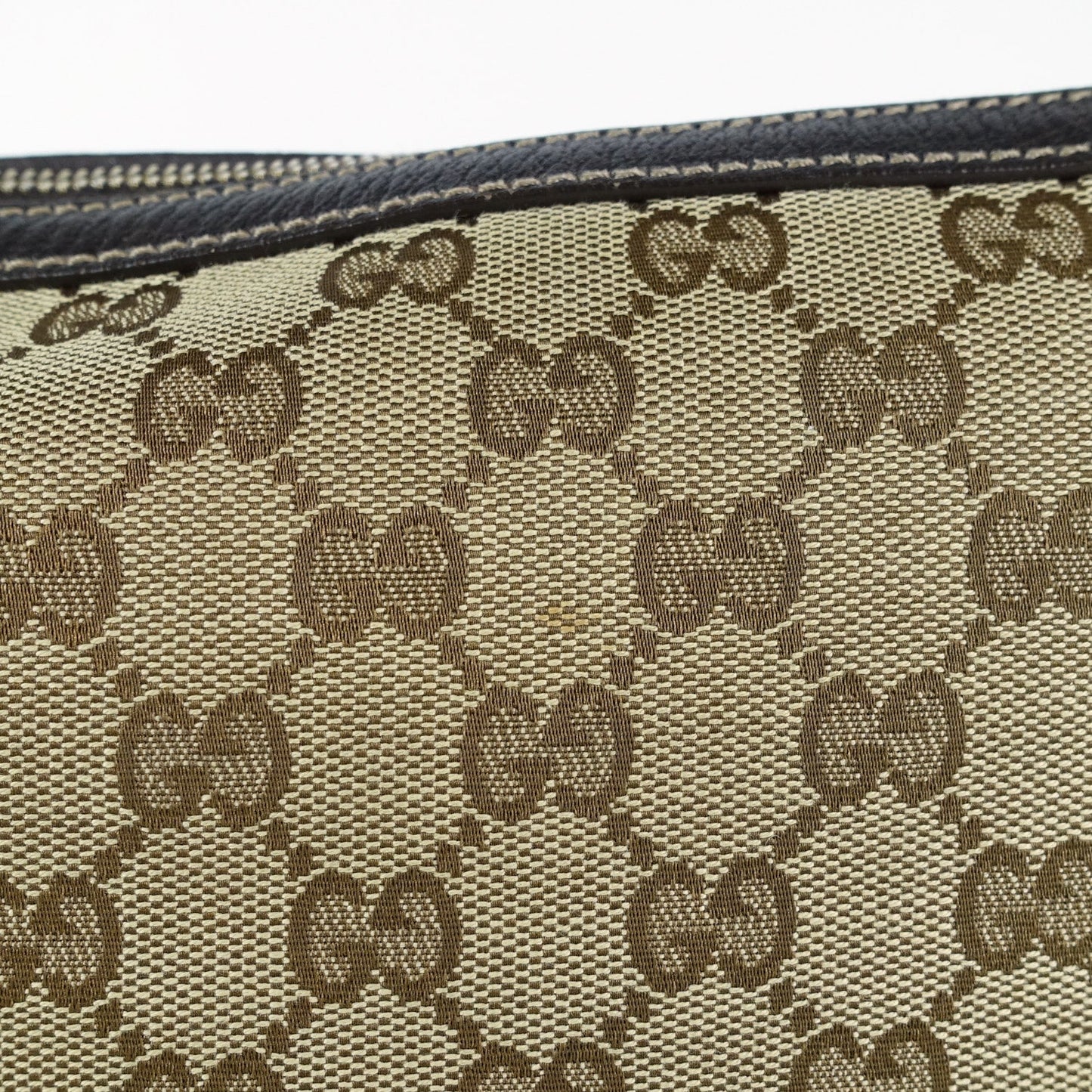 Gucci Monogram Canvas Hobo Bag