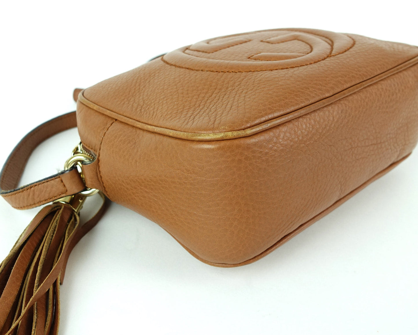 Gucci Soho Disco Calf Leather Shoulder Bag