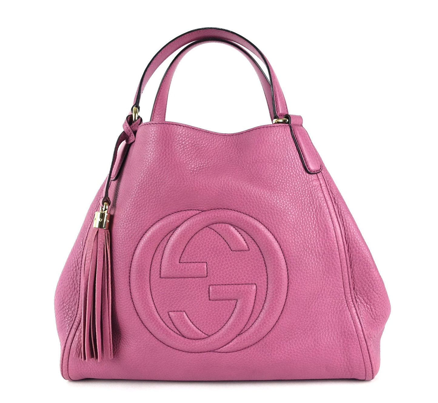 Gucci Soho Calf Leather Tassel Bag
