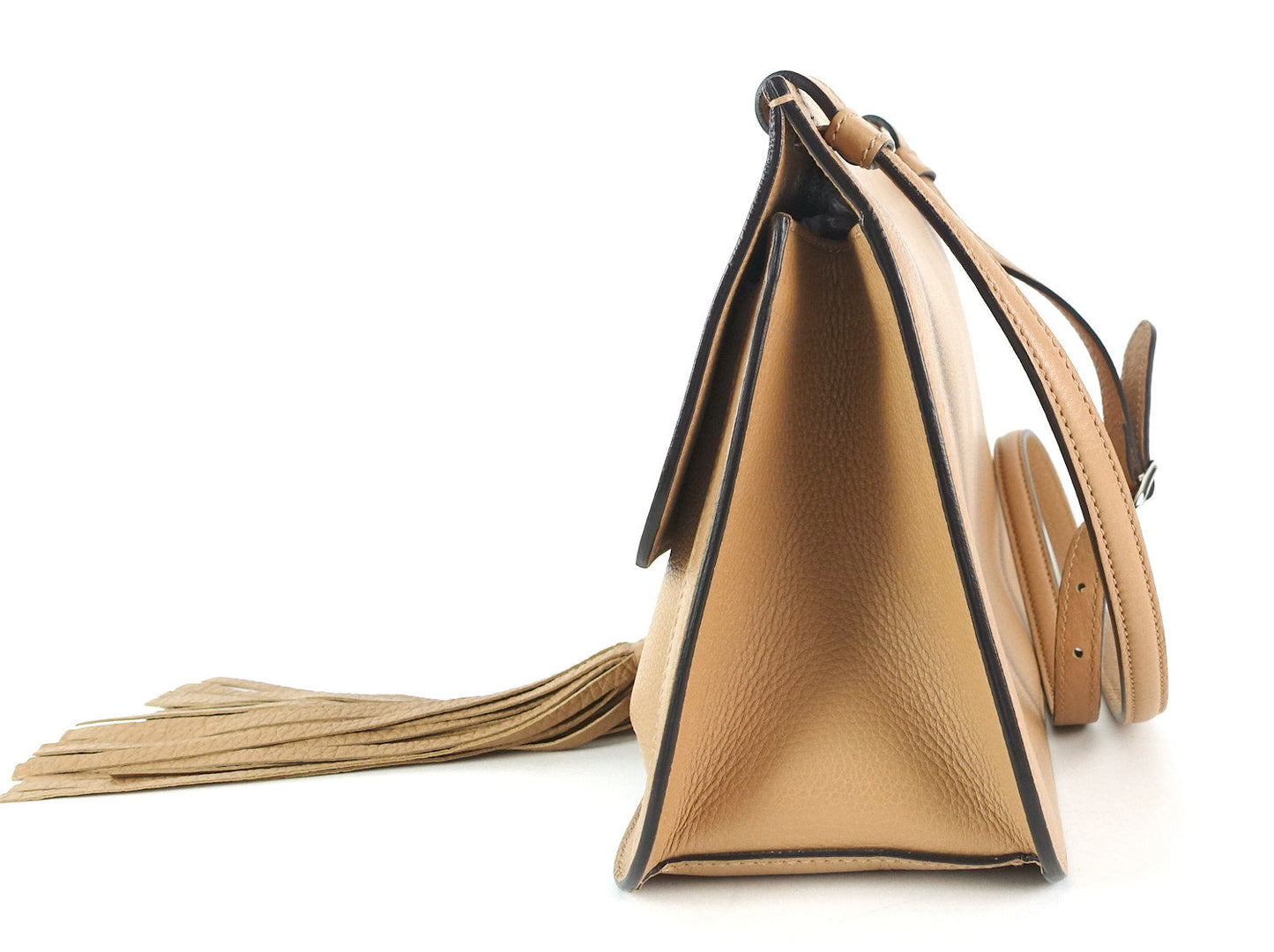 Gucci Bamboo Daily Flap Calf Leather Bag