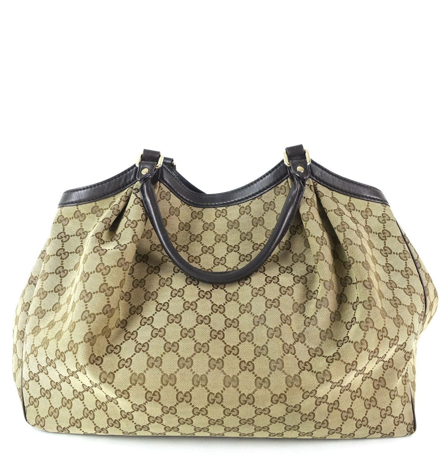 Gucci Sukey Monogram Canvas Large Tote Bag