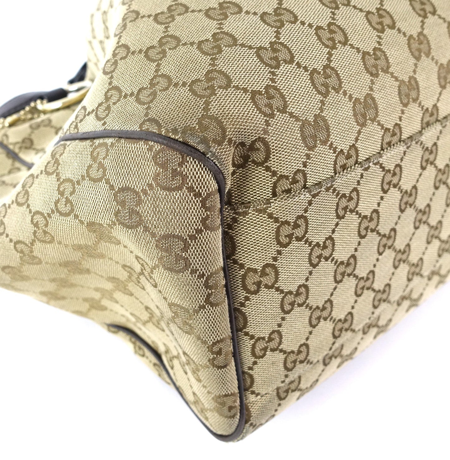 Gucci Sukey Monogram Canvas Large Tote Bag