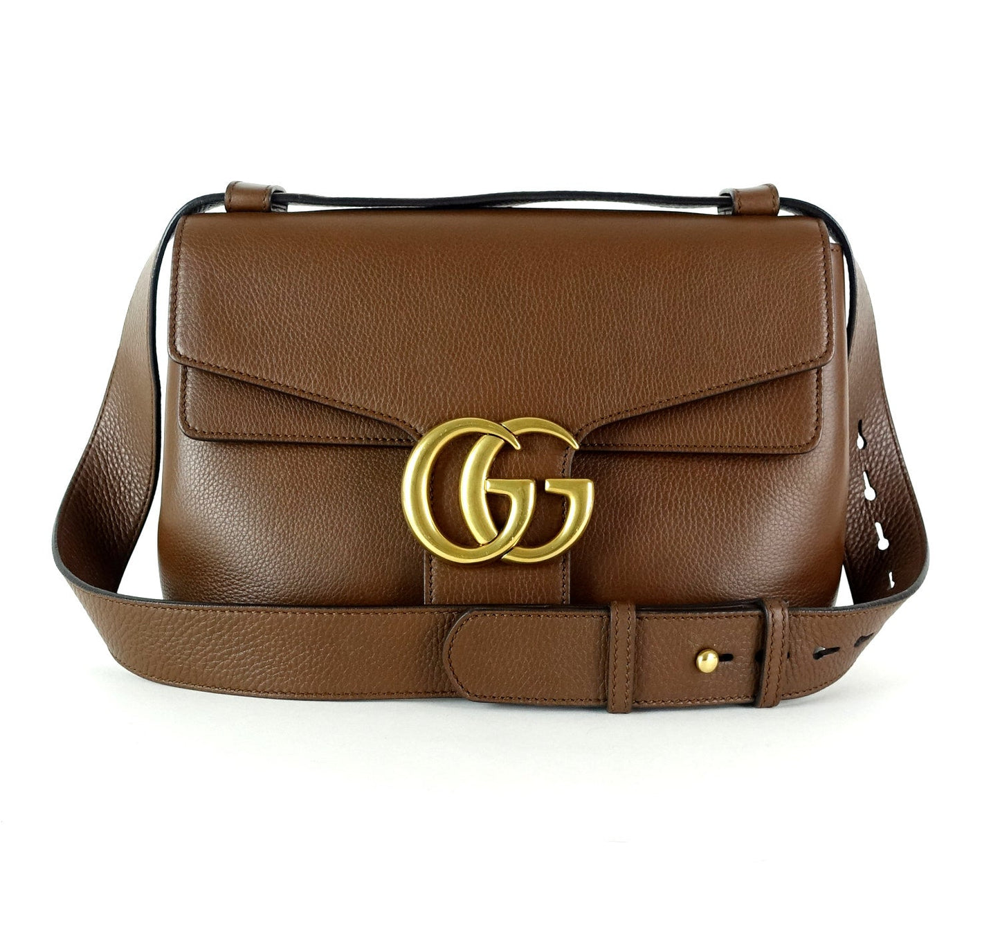 Gucci Marmont Calf Leather Medium Shoulder Bag
