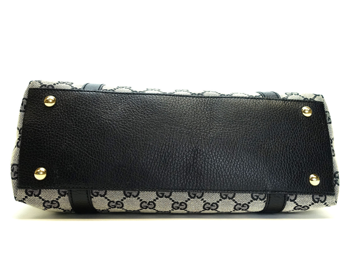 Gucci Abbey Monogram Canvas Zip Tote Bag