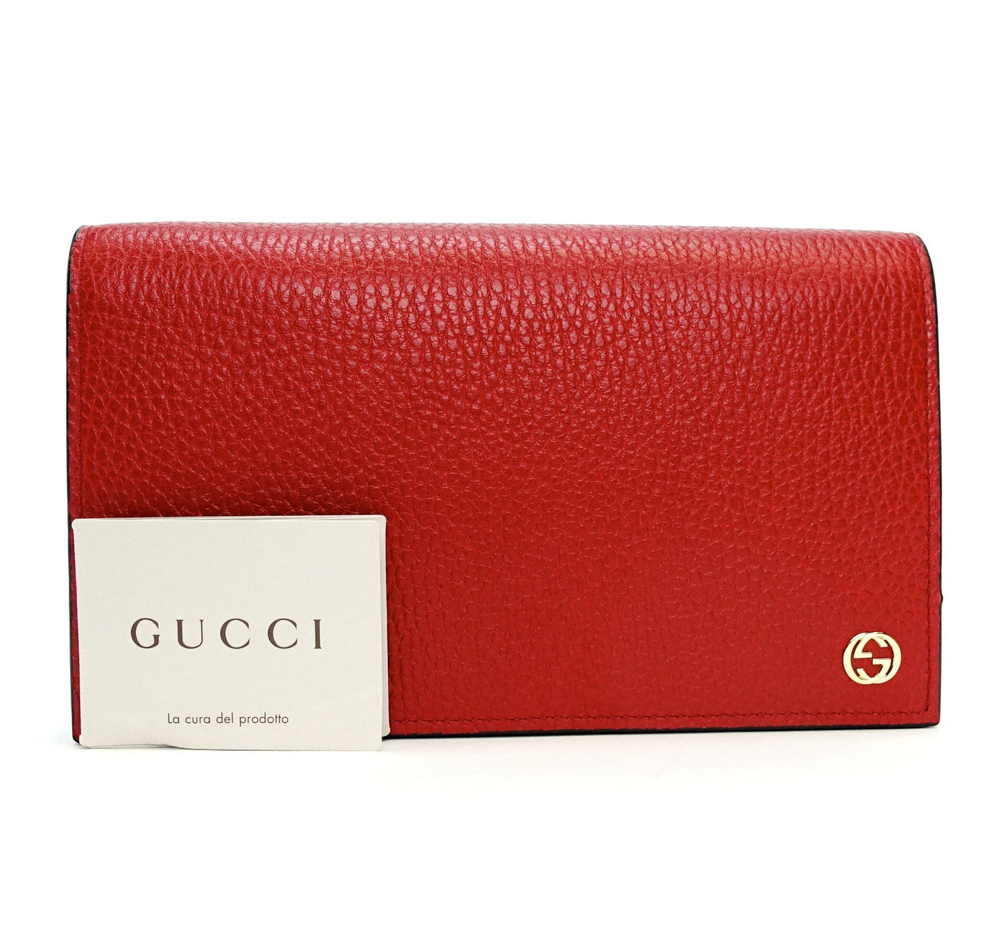 Gucci Betty Calf Leather Wallet on Chain Bag