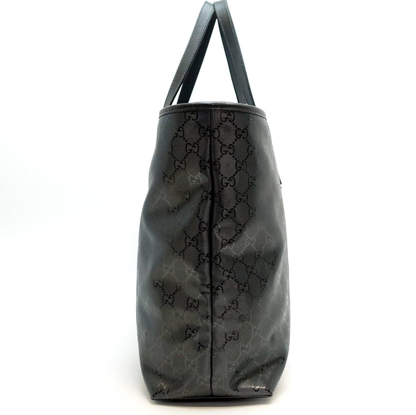 Gucci Monogram Imprime Coated Canvas Bag