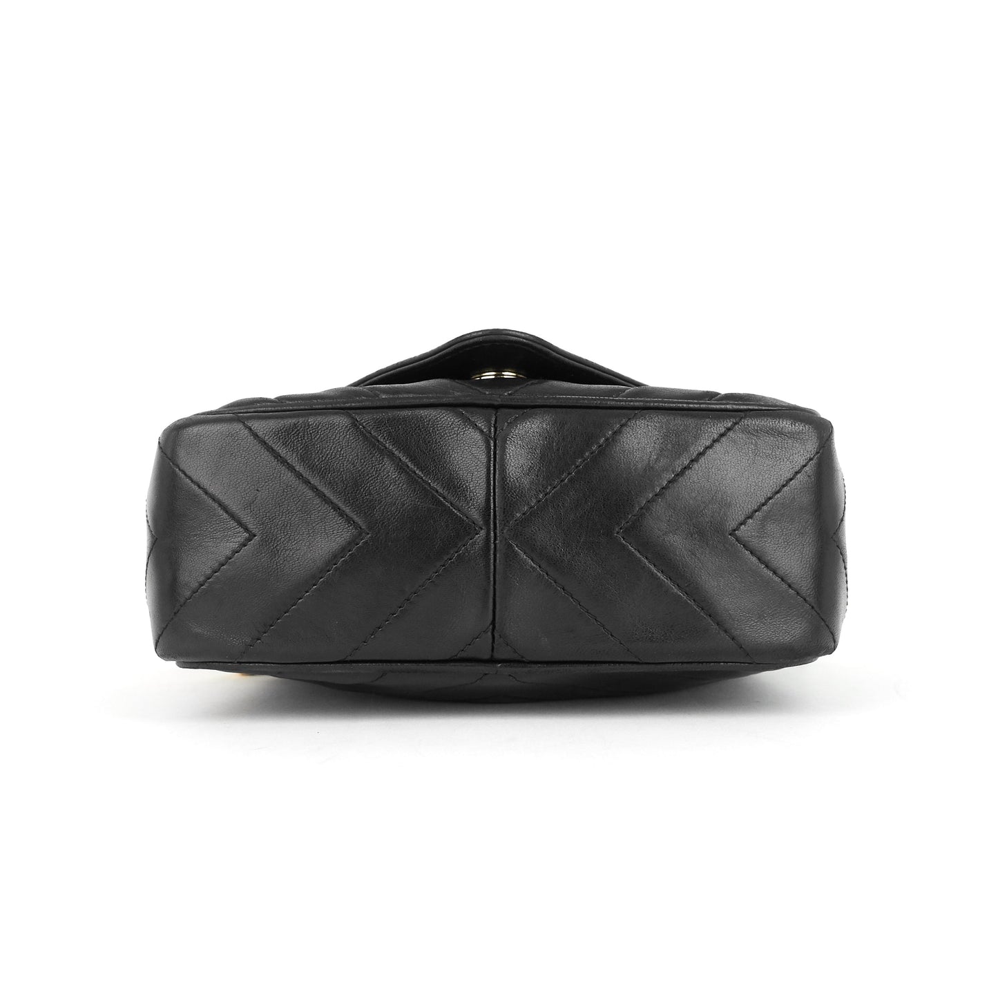 Chanel CC Camera Lambskin Crossbody Bag