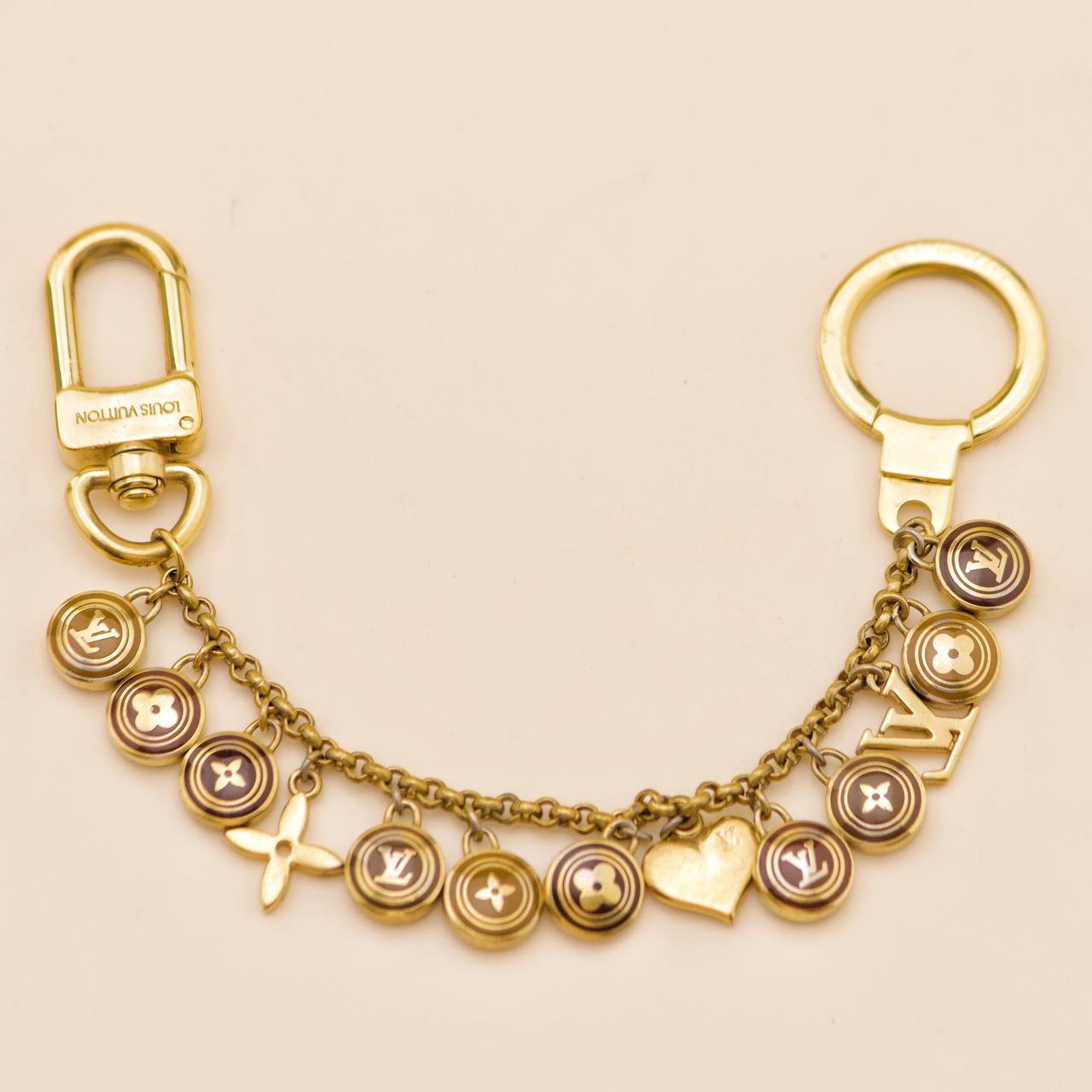 Louis Vuitton Porte-Clés Chaine Pastilles Bag Charm M65386