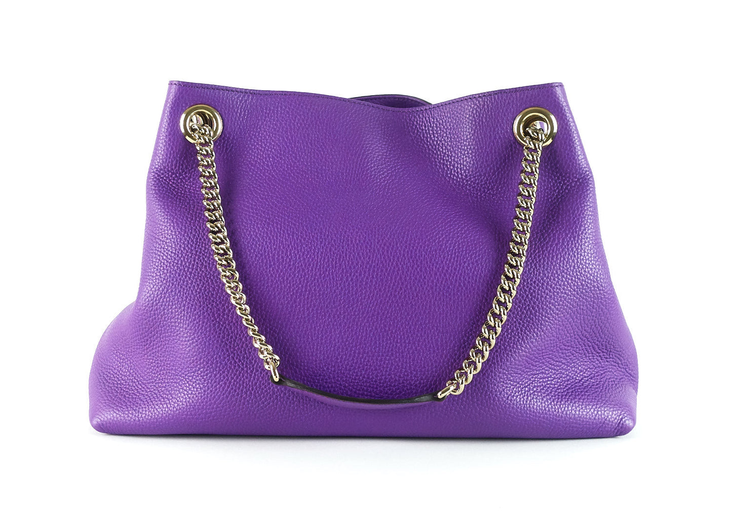 Gucci Soho Grained Leather Shoulder Bag