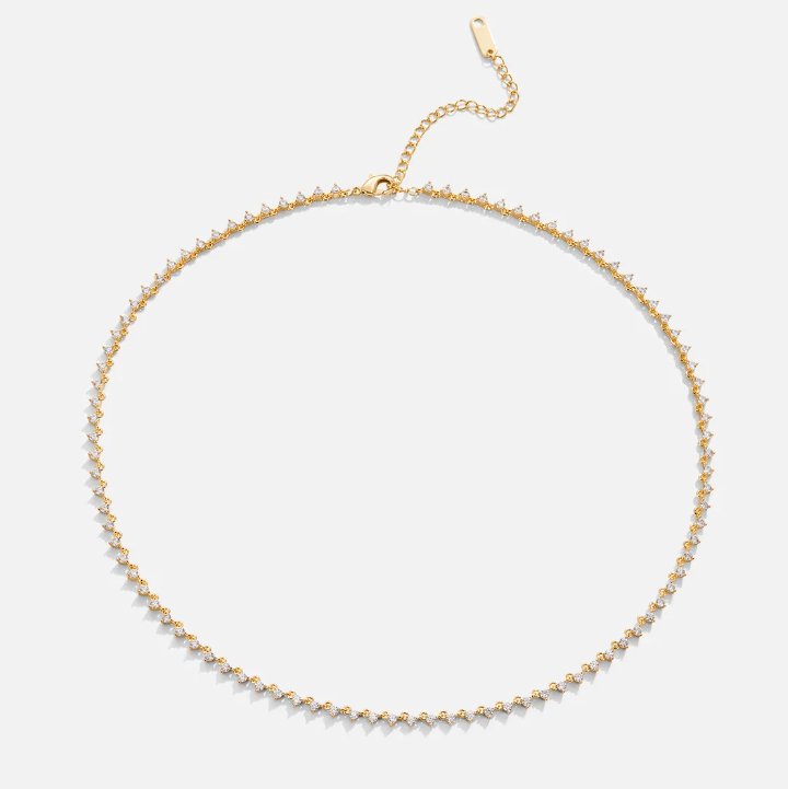 Ria Crystal Chain Necklace