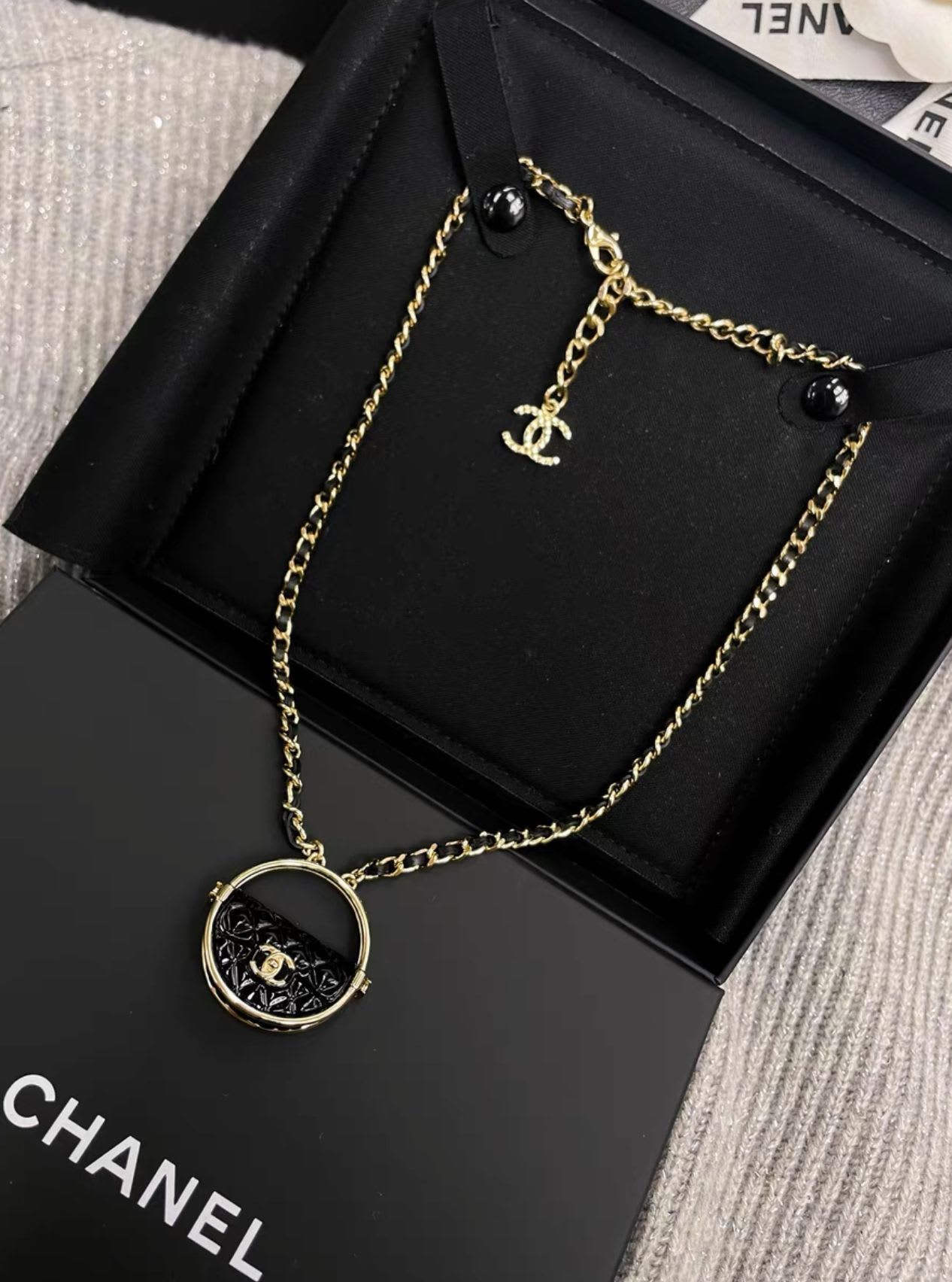 Chanel 23 Small Hula Hoop Necklace