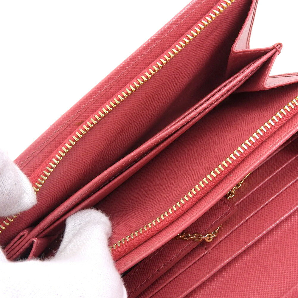 Prada Saffiano Leather Long Wallet 1M1349