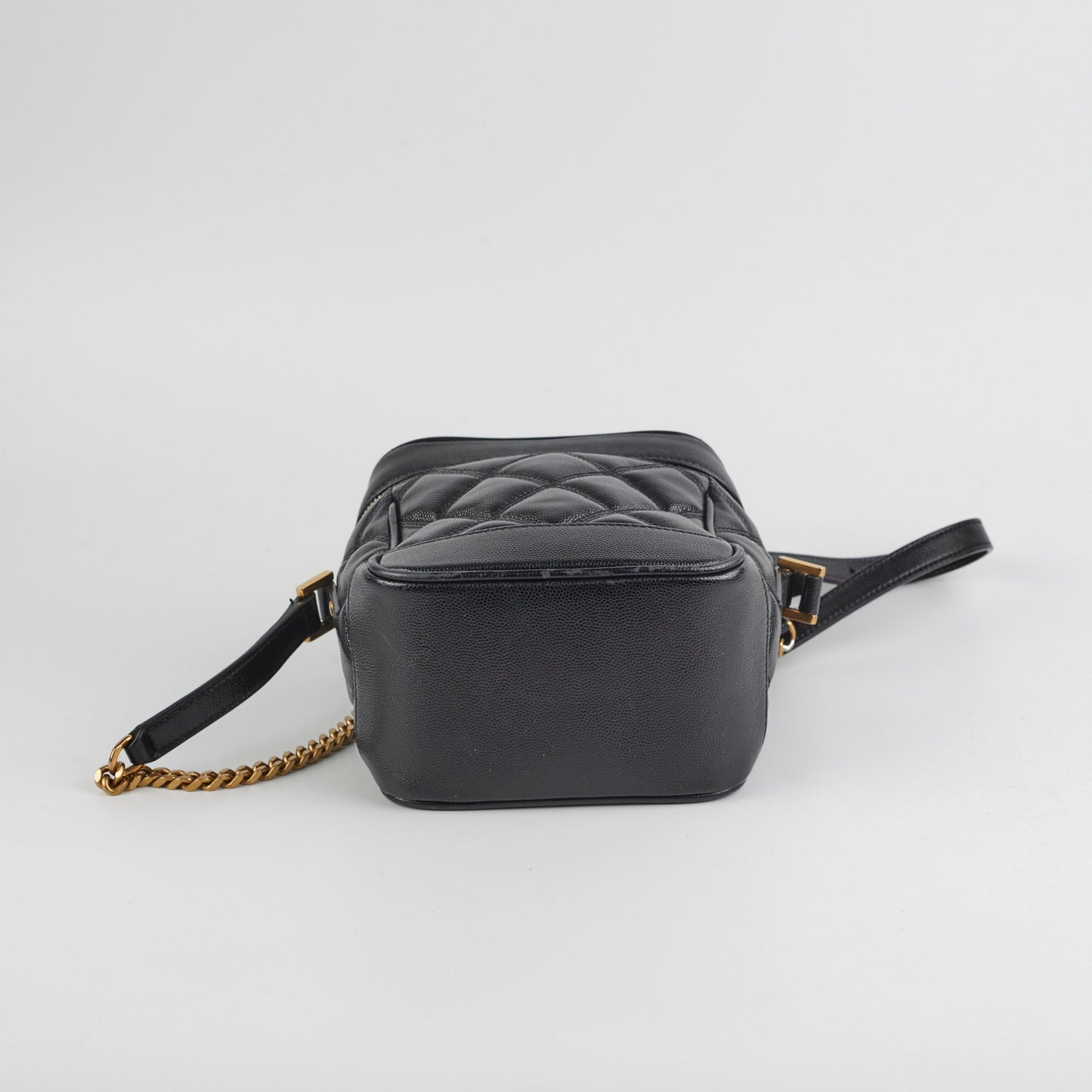 Saint Laurent Quilted Vanity Black
