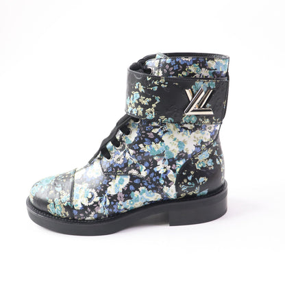 Louis Vuitton Wonderland Twistlock Leather Boots