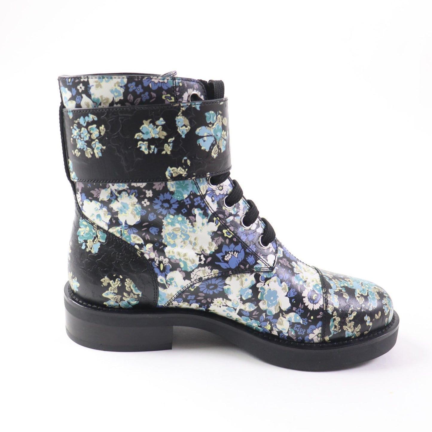 Louis Vuitton Wonderland Twistlock Leather Boots