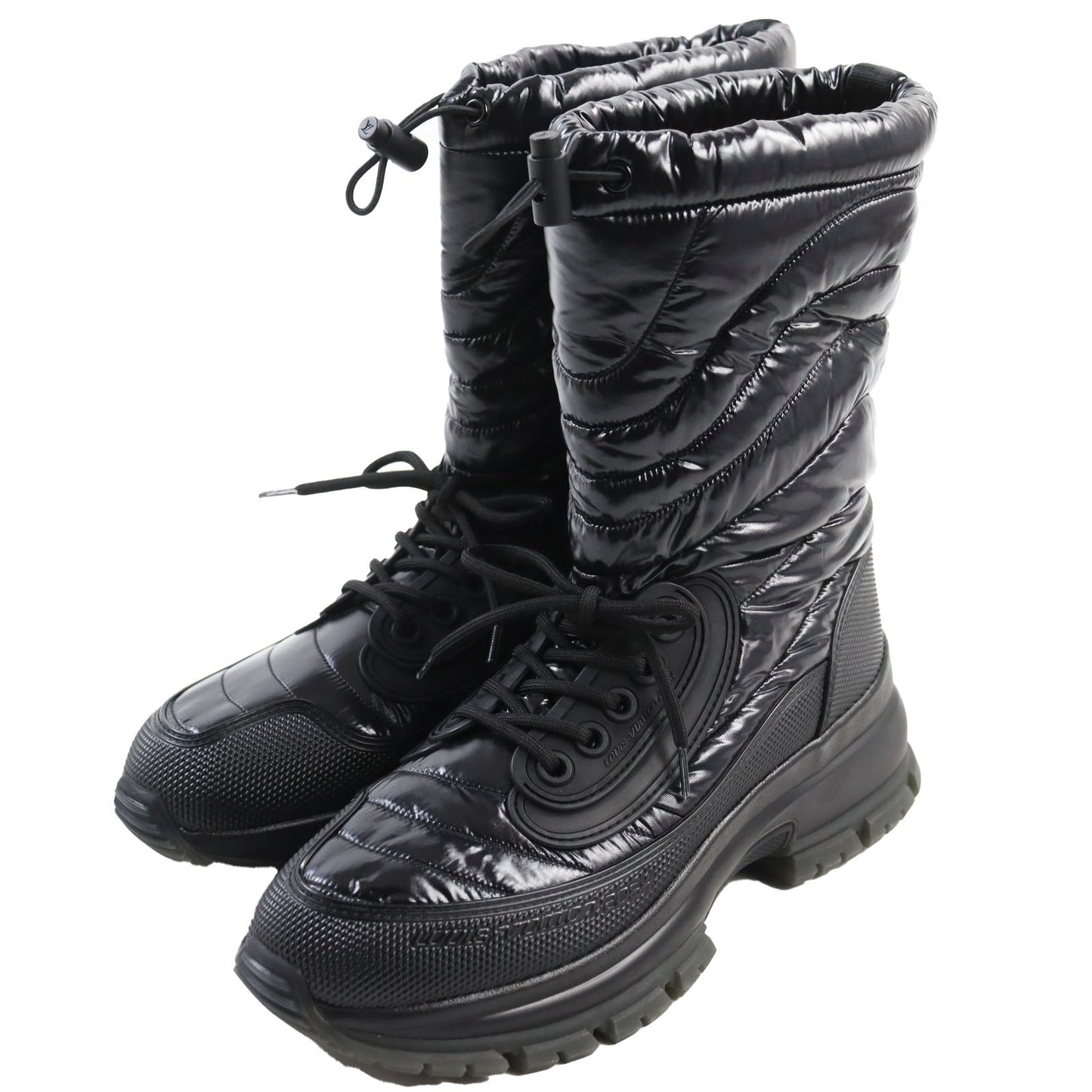 Louis Vuitton Monogram Boots Black 7 Men