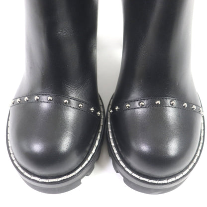 Louis Vuitton Monogram Studded Ankle Boots