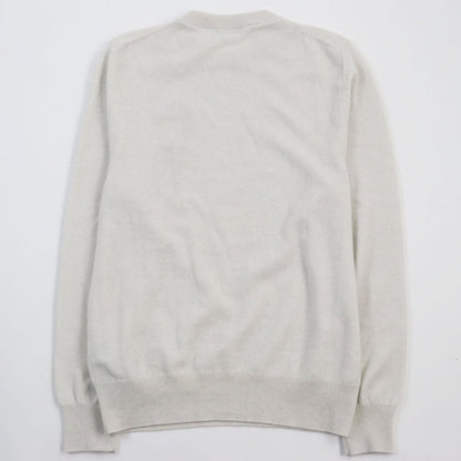 Dior Cashmere Knit Sweater Gray XS