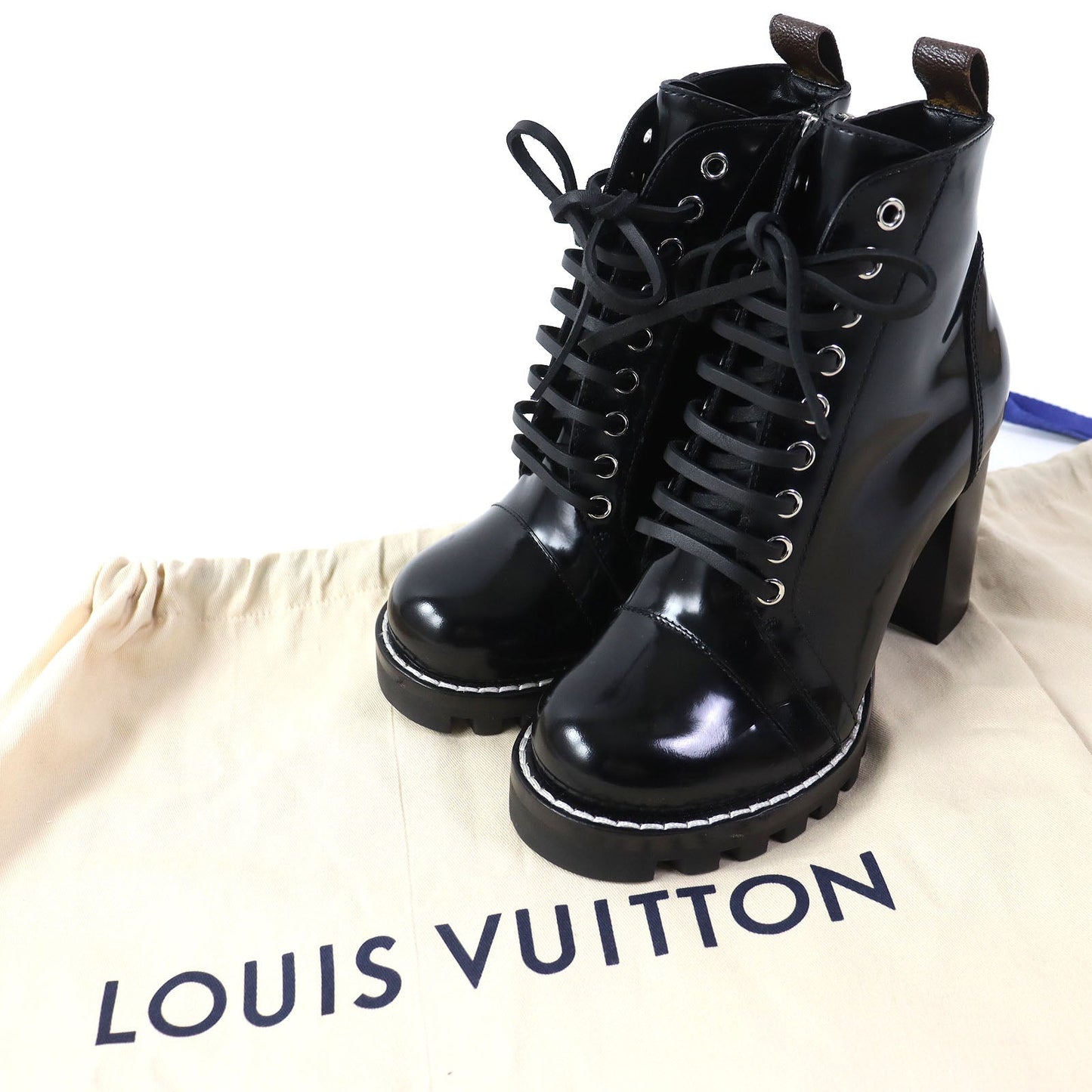 Louis Vuitton Star Trail Ankle Boots Black 36