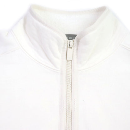 Dior Cotton XL Logo Half-Zip Pullover Sweatshirt