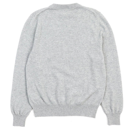 Dior Cashmere CD Interlace Knit Sweater Gray S