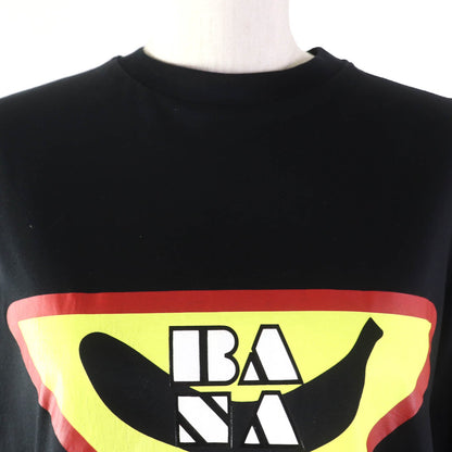 Prada Cotton Triangle Oversized T-shirt Black S