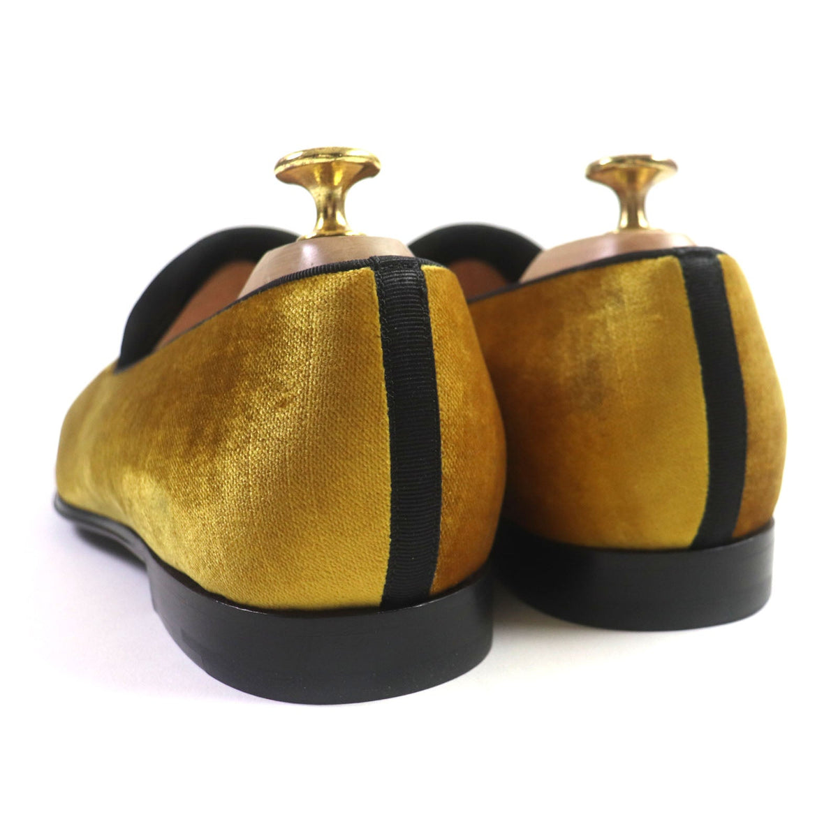 Louis Vuitton Velor Loafers Embroidered Slip-ons