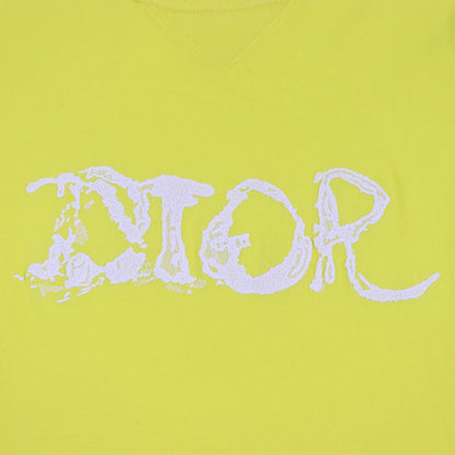 DIOR Peter Doig Logo T-shirt Yellow XL