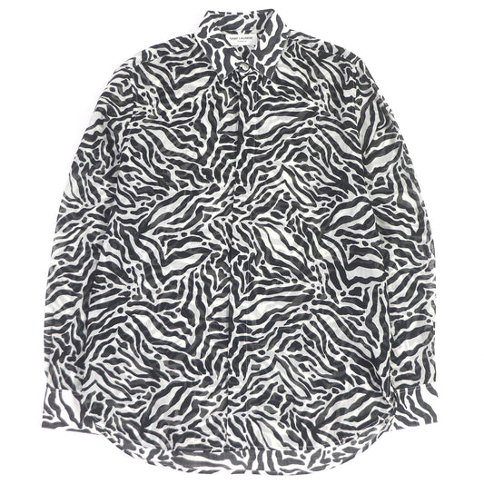 Saint Laurent Wool Long Sleeve Shirt 564172