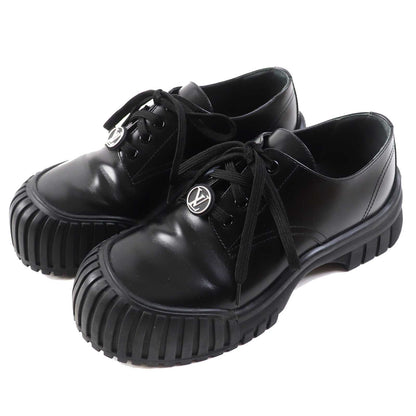 Louis Vuitton Ruby Line Leather Shoes Black 38