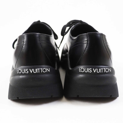 Louis Vuitton Ruby Line Leather Shoes Black 38