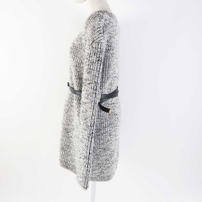 Louis Vuitton Wool Monogram Belted Knit Dress